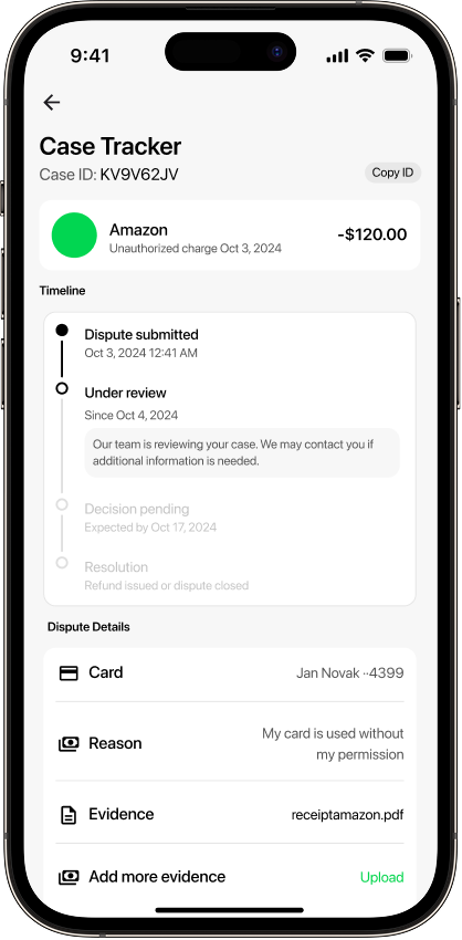 Live Case Tracker with Stage-by-Stage Status